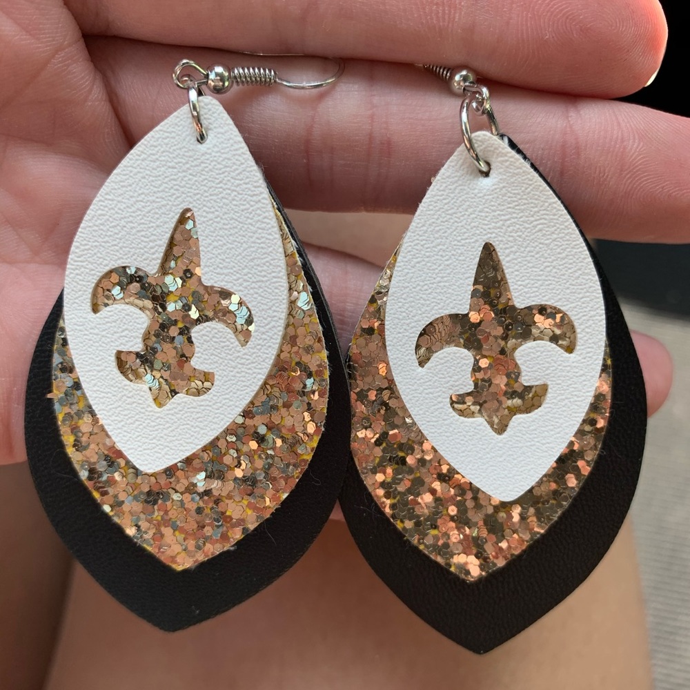 Who Dat Earrings